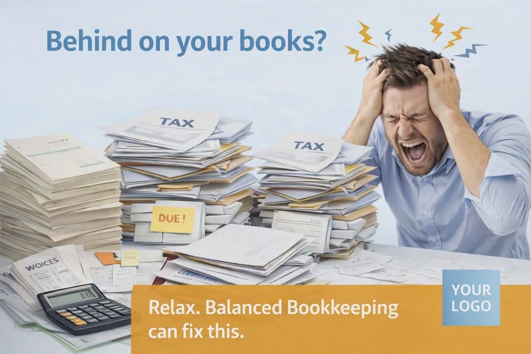 Behind on books support